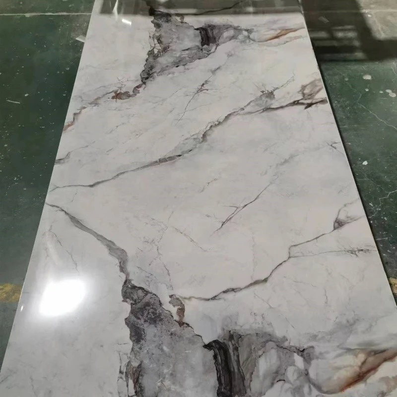 Marble Alternative Wall Panel PVC UV Marble Sheets 1220mm*2440mm Board Decorative Plastic Wall Panels