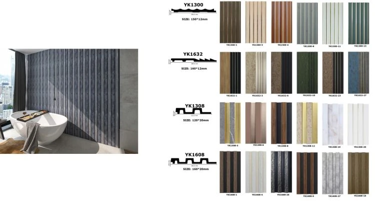 different patterns of waterproof PS wall panel 3