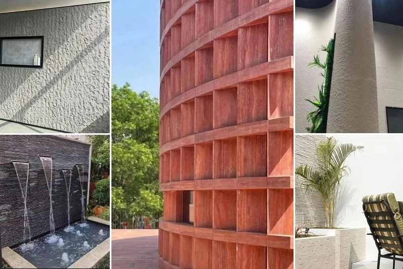 application of felxible ceramic tile